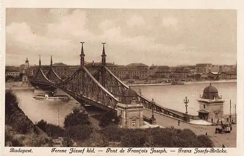 Budapest Ferenc Józef híd - Franz Josefs-Brücke ngl 149.941