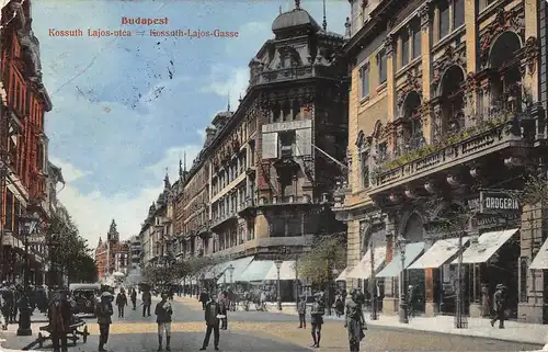 Budapest Kossuth Lajos-utca / Kossuth-Lajos-Gasse gl1911 149.971