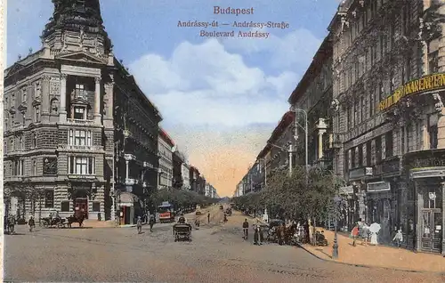 Budapest Andrassystrasse / Andrássy út ngl 149.996