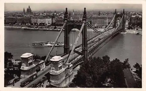 Budapest Elisabeth-Brücke / Erzsébet-hid gl1935 150.064