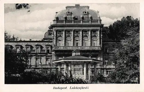 Budapest Lukas-Bad / Lukácsfürdö ngl 150.074