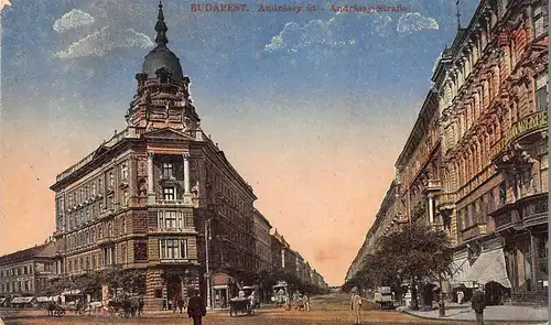 Budapest Andrassystrasse / Andrássy út ngl 149.946