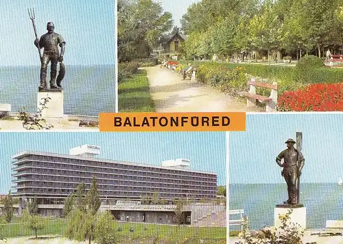 Balatonfüred Mehrbildkarte gl1978 D5117