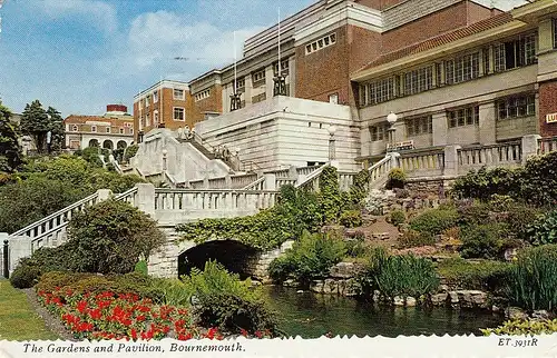 Bournemouth, The Gardens and Pavilion gl1967 E0439