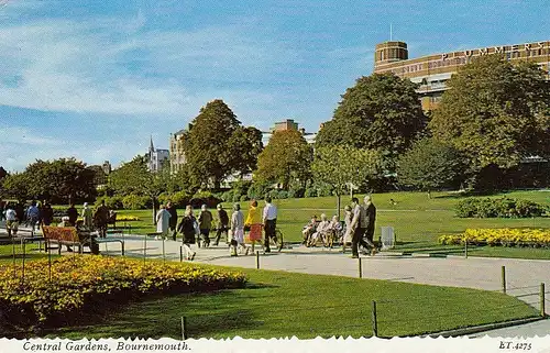 Bournemouth, The Central Gardens gl1967 E0438