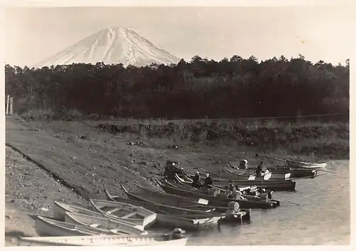 Japan Akarike See Shoji Endstation d. Autostrasse Schiffsanlegestelle 160.084