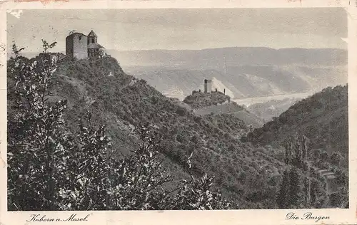 Kobern an der Mosel - Die Burgen gl1929 159.490