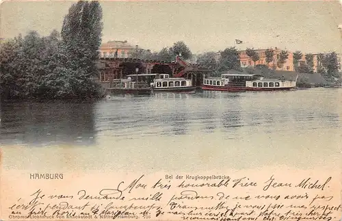 Hamburg Bei der Krugkoppelbrücke gl1902 161.837