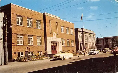Canada Timmins Municipal Building and Post Office gl1969 164.140
