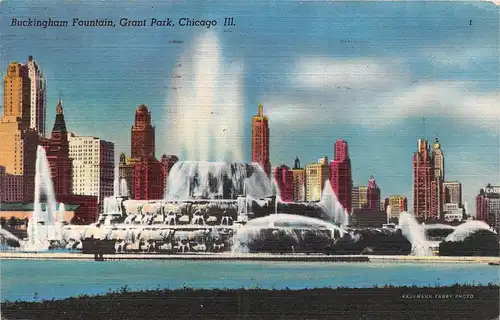 USA Chicago IL Buckingham Fountain Grant Park gl1958 163.944