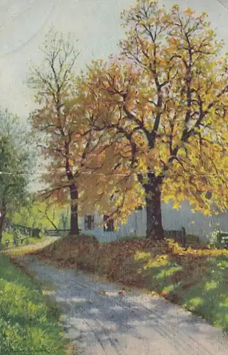 MÜLLER-LANDECK Herbststimmung gl1931 E1638