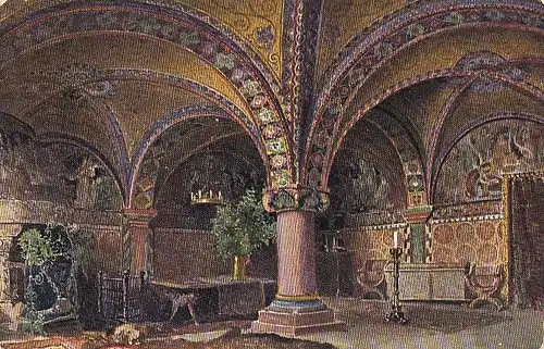 Eisenach Wartburg Kemenate d.h. Elisabeth gl1907 E1863