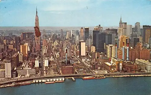 New York City NY Midtown Manhattan Skyline gl1977 164.075