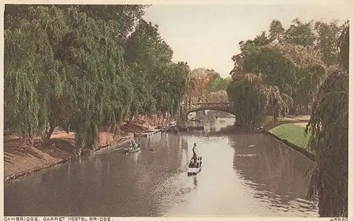 Cambridge, Garret Hostel Bridge ngl E4985