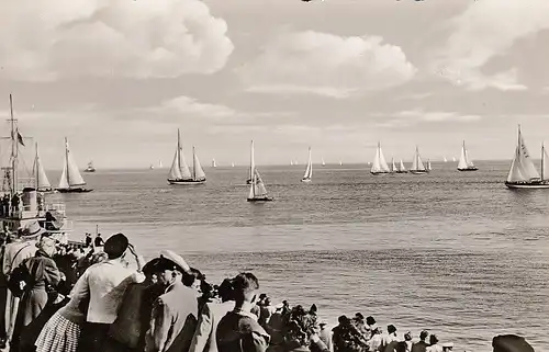 Nordseebad Cuxhaven, Segelregatta gl1961 E3606R