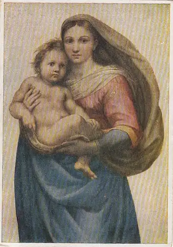 RAFFAEL Sixtinische Madonna (Ausschnitt) ngl E8269