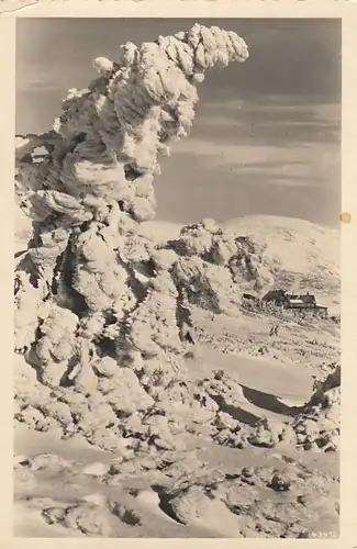 Riesengebirge, Geiergucke, Wiesenbaude im Winter gl1940 E7132