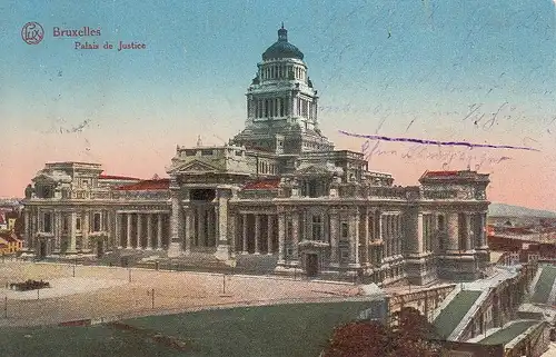 Bruxelles, Palais de Justice feldpgl1915 F0463