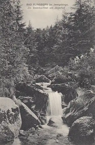 Im Steinbachtal beim Jägerfall nach Bad Flinsberg/Isergebirge ngl E5820