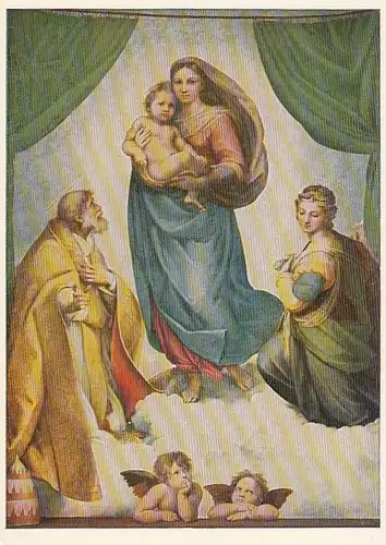 RAFFAEL Sixtinische Madonna ngl E8152