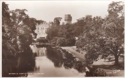 Warwick Castle from the Bridge ngl F1371