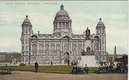 Liverpool, Dock Board Offices gl1927 E9119