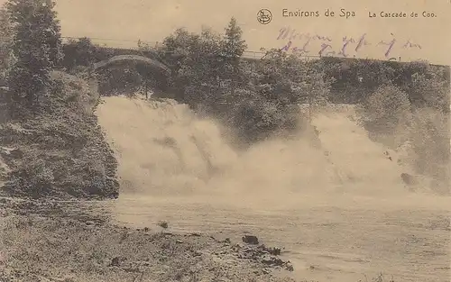 Environs de Spa, La Cascade de Coo feldpgl1917 F0465