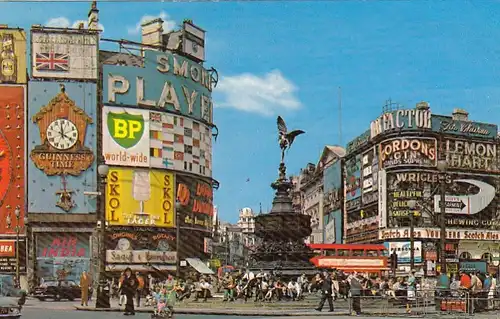 London Picadilly Circus glum 1960? F3969