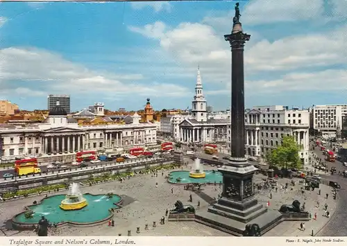 London, Nelson's Column, Trafalgar Square gl1965 F4393