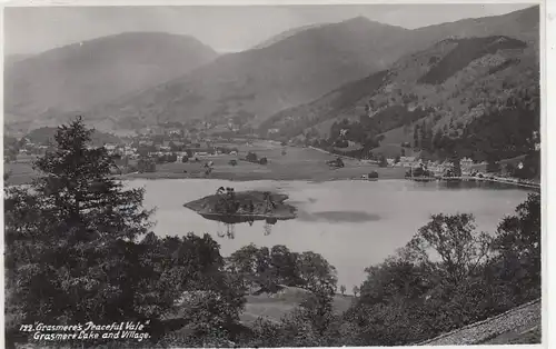 Grasmere Lake and Village gl1950 F2726