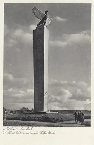 Ostseebad Möltenort, Kieler Förde, U-Boot-Ehrenmal ngl F7547