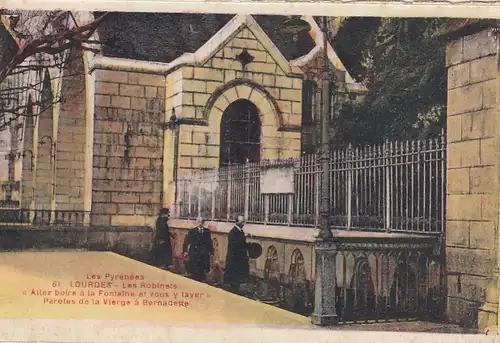 Lourdes (Haut-Pyrenées), Les Robinets ngl F8936