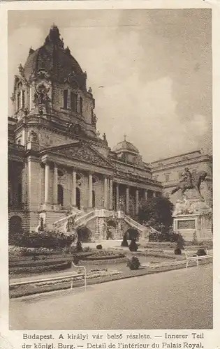 Budapest, Königliche Burg gl1922 G0311