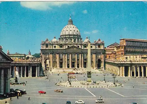 Vatican, Piazza S.Pietro, La Basilika gl1967 G1763