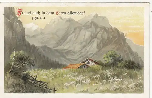 Religion: Freut euch in dem Herrn allewege! gl1910 F9082