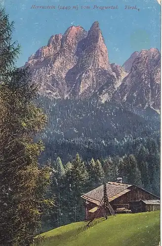 Herrnstein, vom Pragsertal in Tirol ngl F9167