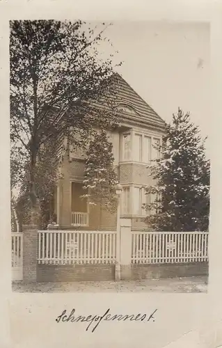 Bremen, Anwesen "Schepfennest", Fotokarte gl1933 F8278