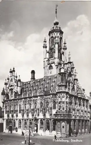 Middelburg, Stadhuis glum 1960? G1765