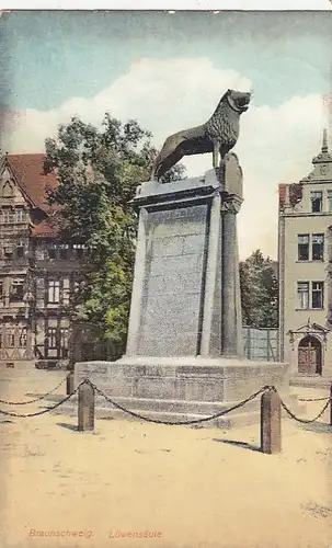 Braunschweig, Löwensäule gl1900? G1900