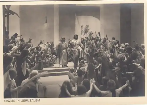 Oberammergau, Obb., Jubiläums Passionsspiele 1934, Einzug in Jerusalem ngl G3663