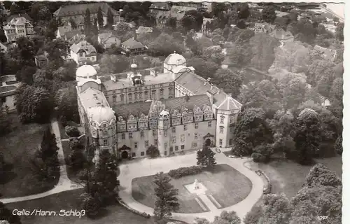 Celle/Hann., Schloss, Luftbild ngl G3152