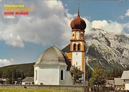 Leutasch, Tirol, Obermühle, Hohe Munde gl1977 G4428