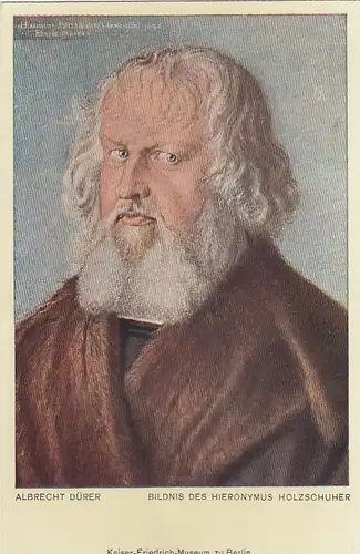 ALBRECHT DÜRER Bildnis des Hieronimus Holzschuher ngl G3558