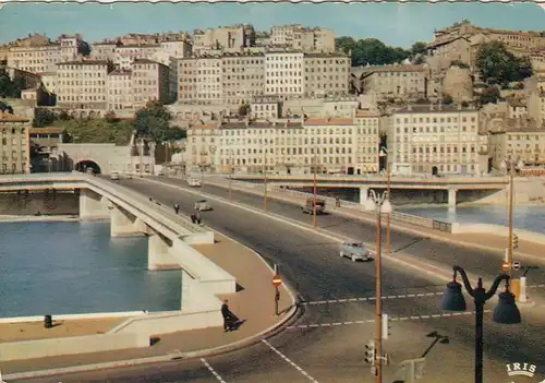 Lyon, Pont de Lattre-de-Tassigny, Entrés du Tunnel routier ngl G4853