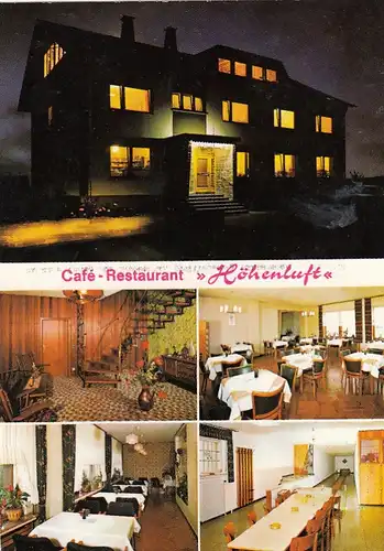 Rärin b.Herscheid, Sauerland, Café-Restaurant "Höhenluft ngl G5623