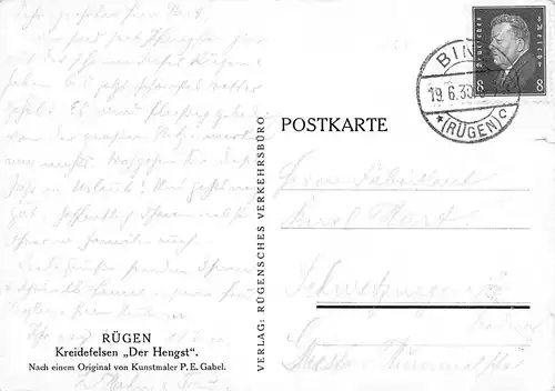 Insel Rügen Kreidefelsen Der Hengst gl1930 169.693