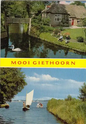 Mooi Giethoorn, Mehrbildkarte ngl G5332