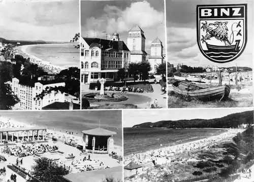 Ostseebad Binz auf Rügen Teilansichten gl1971 172.217