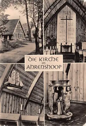 Ahrenshoop Kirche Teilansichten gl1979 171.561