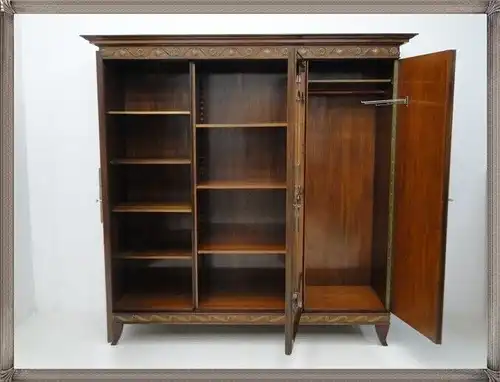 2873-Imperialstil Kasten-Art Deco Wohnzimmerschrank-Kasten-Schrank-Art Deco-Empi